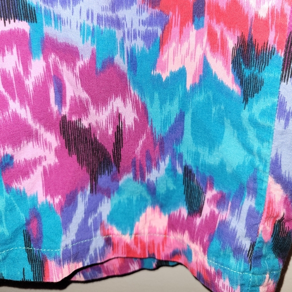 🌺 Hilo Hattie Hawaiian Print Men's Button Down Notch Collar Shirt Floral Print - Picture 2 of 7